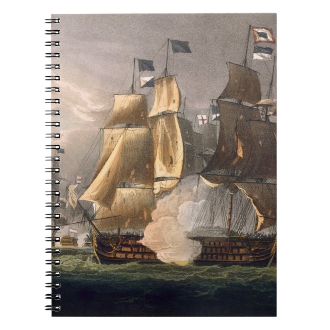 The Battle of Cape St. Vincent, February 14th 1797 Notebook (Front)