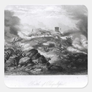 The Battle of Chapultepec Square Sticker