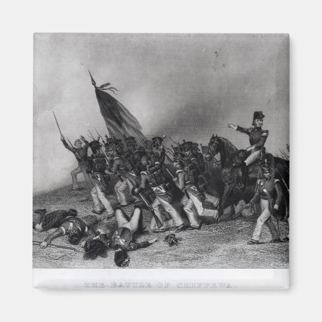 The Battle of Chippewa Magnet (Front)