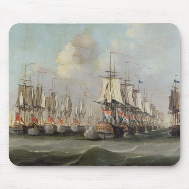 The Battle of Dogger Bank, showing the `Holland' a Mouse Pad (Front)
