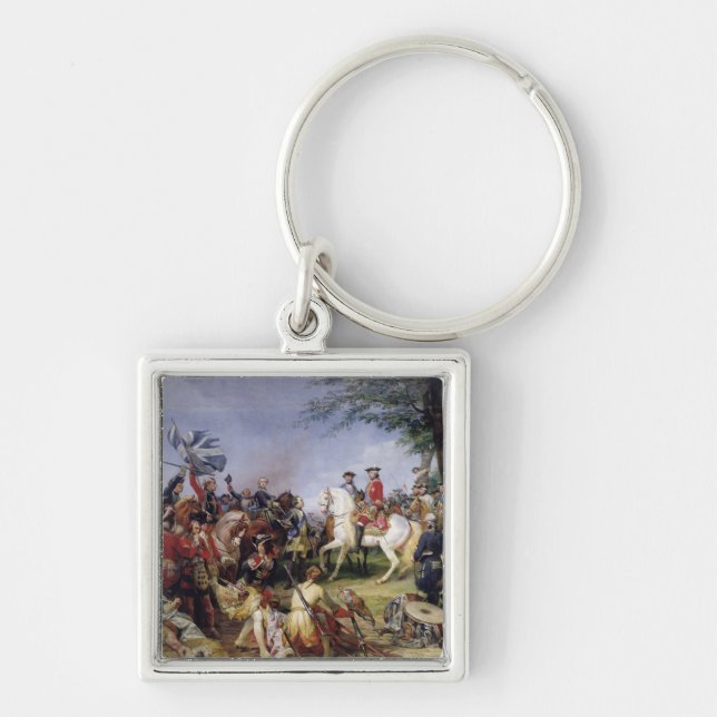 The Battle of Fontenoy, 11th May 1745, 1828 Key Ring (Front)