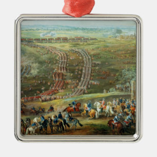 The Battle of Fontenoy, 11th May 1745 Metal Ornament