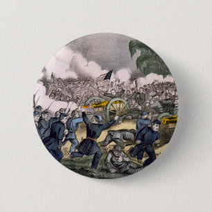 The battle of Gettysburg, Pa. July 3d. 1863 6 Cm Round Badge