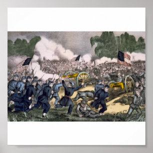 The battle of Gettysburg, Pa. July 3d. 1863 Poster