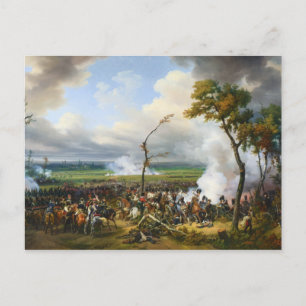 The Battle of Hanau by Horace Vernet Postcard