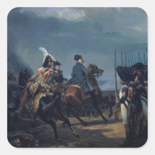 The Battle of Iena, 14th October 1806 (for detail Square Sticker