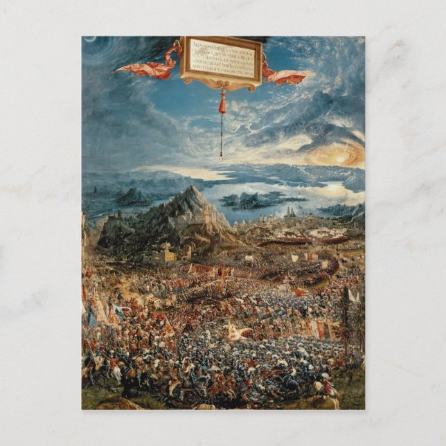 The Battle of Issus Postcard (Front)
