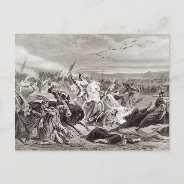 The Battle of Kalka Postcard (Front)