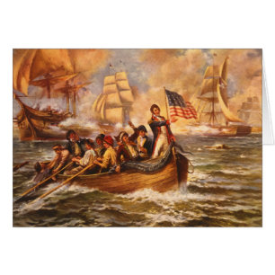 The Battle of Lake Erie by Percy Moran