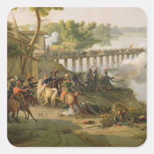 The Battle of Lodi Square Sticker