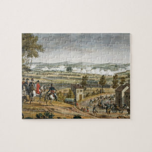 The Battle of Lutzen, 2 May 1813, engraved by Edme Jigsaw Puzzle