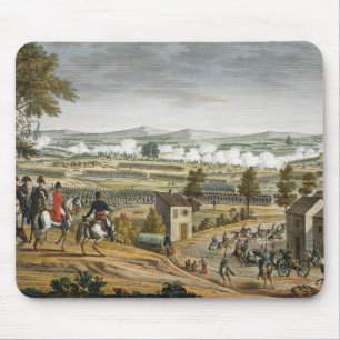 The Battle of Lutzen, 2 May 1813, engraved by Edme Mouse Pad