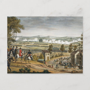 The Battle of Lutzen, 2 May 1813, engraved by Edme Postcard