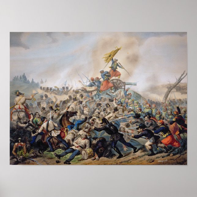 The Battle of Magenta Poster (Front)