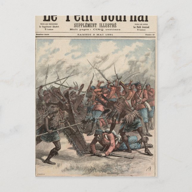 The Battle of Manipur Postcard (Front)