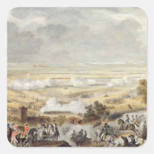 The Battle of Marengo, 23 Prairial, Year 8 (12 Jun Square Sticker