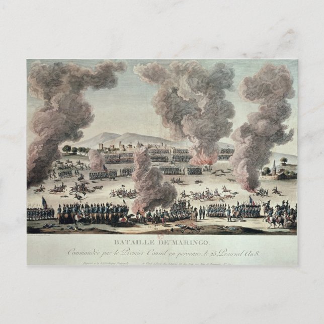 The Battle of Marengo Postcard (Front)