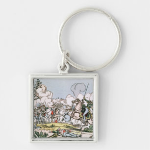 The Battle of Moscow, 7th September 1812 Key Ring