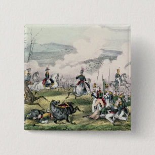 The Battle of Palo Alto, California, 8th May 1846 15 Cm Square Badge
