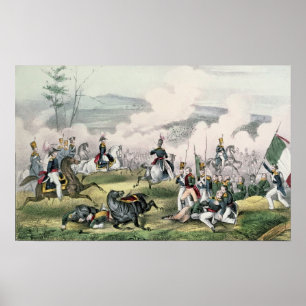 The Battle of Palo Alto, California, 8th May 1846 Poster