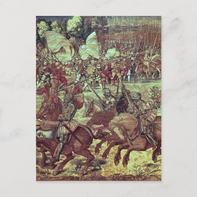 The Battle of Pavia, 24 February 1525 Postcard (Front)