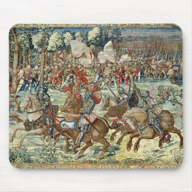 The Battle of Pavia. The Advance of Charles V Mouse Pad (Front)
