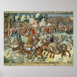 The Battle of Pavia. The Advance of Charles V Poster
