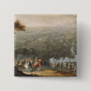 The Battle of Poltava 2 15 Cm Square Badge