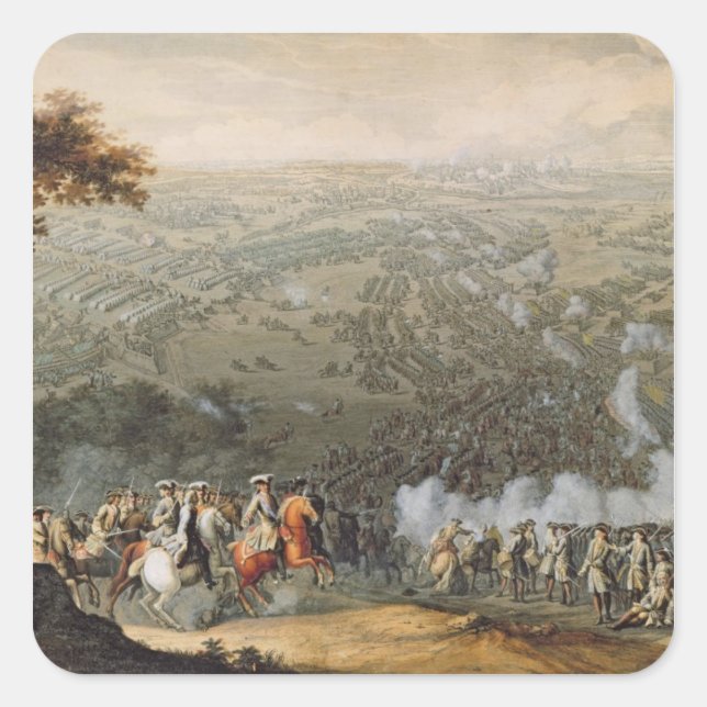 The Battle of Poltava 2 Square Sticker (Front)