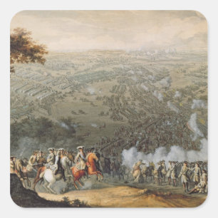 The Battle of Poltava 2 Square Sticker