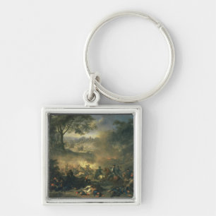 The Battle of Poltava in 1709, 1717 Key Ring