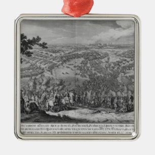 The Battle of Poltava Metal Tree Decoration