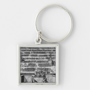 The Battle of Pottava, 1709 Key Ring
