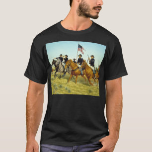 The Battle of Prairie Dog Creek by Ralph Heinz T-Shirt