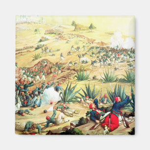 The Battle of Puebla, 5 May 1862 Magnet