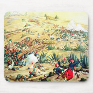 The Battle of Puebla, 5 May 1862 Mouse Pad