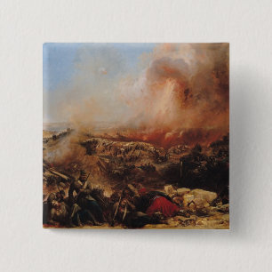 The Battle of Sebastopol 15 Cm Square Badge
