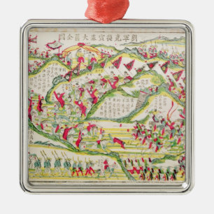 The Battle of Son tay Metal Tree Decoration