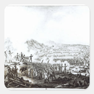 The Battle of Talavera de la Reina Square Sticker