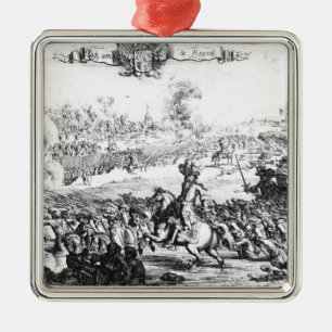 The Battle of the Boyne, July 1st 1690 Metal Tree Decoration