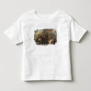 The Battle of the Cavaliers (oil on canvas) Toddler T-Shirt