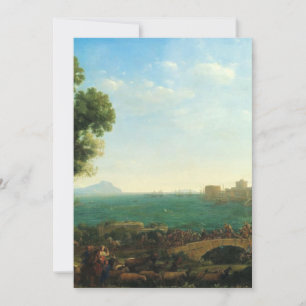 The Battle of the Milvian Bridge by Claude Lorrain Invitation