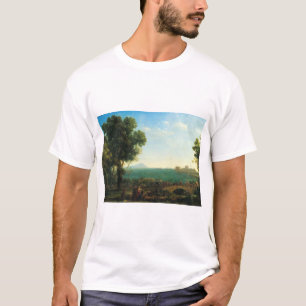 The Battle of the Milvian Bridge by Claude Lorrain T-Shirt