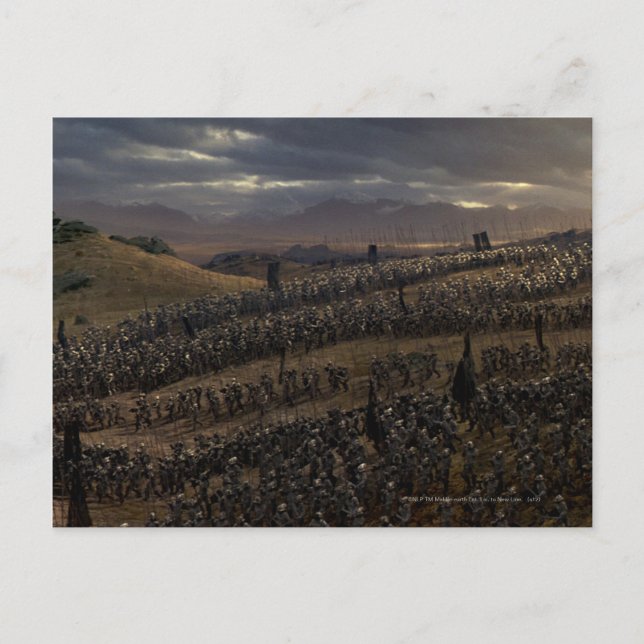 The Battle of the Pelennor Fields Postcard (Front)