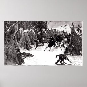 The Battle of the Washita Poster
