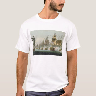 The Battle of Trafalgar, 21st October 1805, engrav T-Shirt