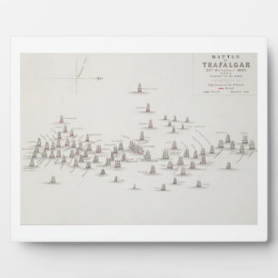 The Battle of Trafalgar, 21st October 1805, Positi Plaque