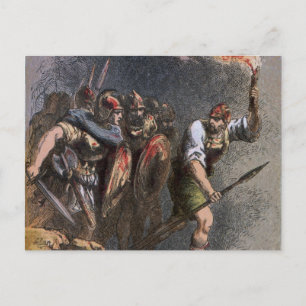 The Battle of Veii Postcard