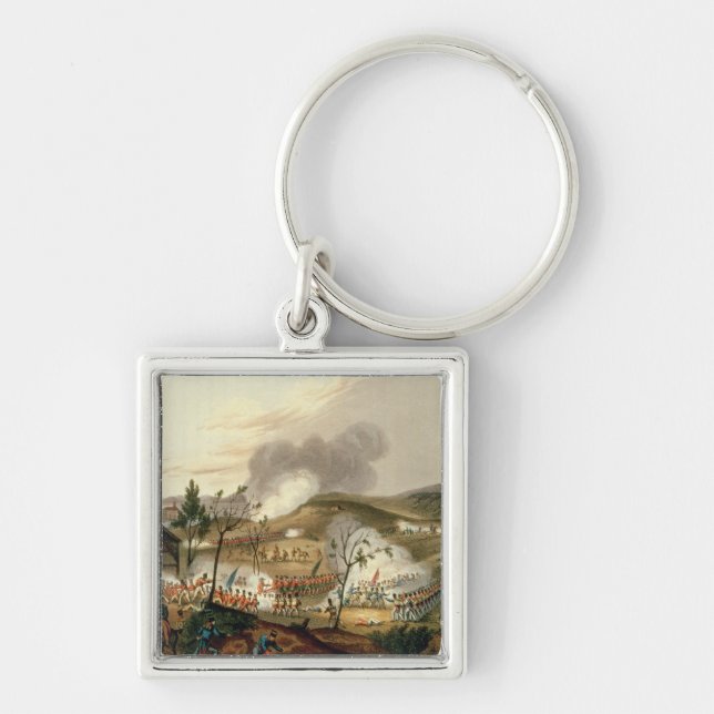 The Battle of Waterloo, 18 June 1815 Key Ring (Front)