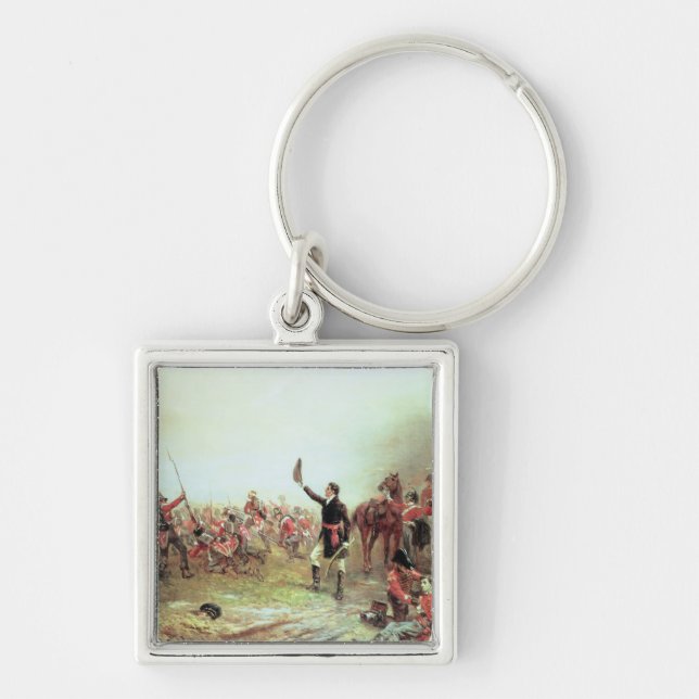 The Battle of Waterloo, 18th June 1815 2 Key Ring (Front)